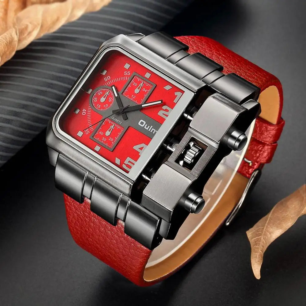 Horloge 3D carrée