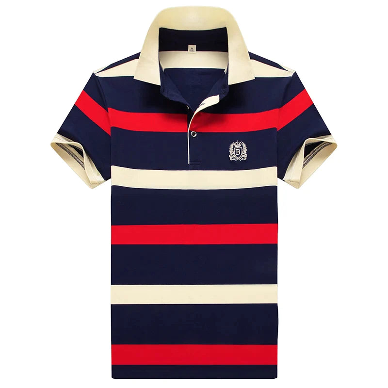 Polo rayé haut de gamme