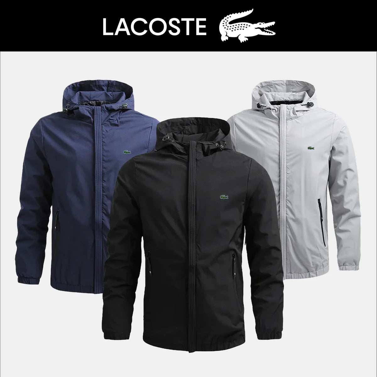 Lacoste Waterproof Casual Jacket