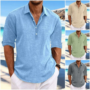 Camisa de Linho Casual Daily - Elegância e Conforto em Cada Fibra