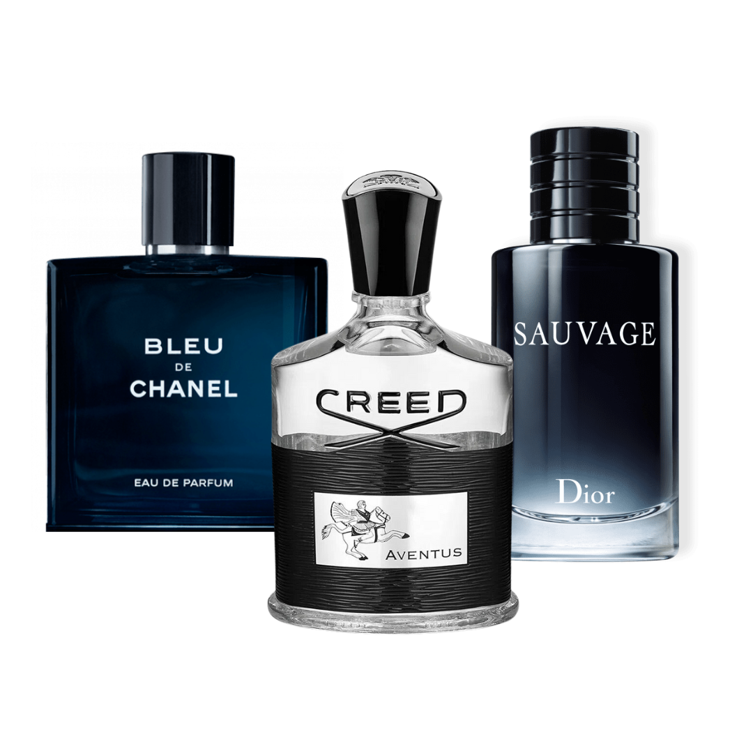 3 Parfums Creed Aventus, Bleu de Chanel, Dior SAUVAGE (PAYEZ 1, OBTENEZ 3)