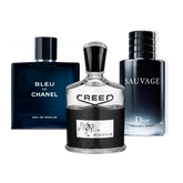 3 Parfums Creed Aventus, Bleu de Chanel, Dior SAUVAGE (PAYEZ 1, OBTENEZ 3)