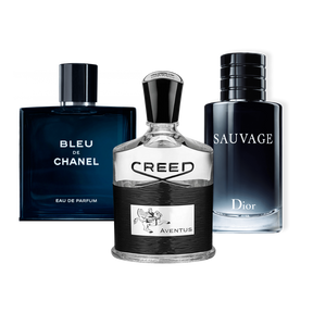 3 Parfums Creed Aventus, Bleu de Chanel, Dior SAUVAGE (PAYEZ 1, OBTENEZ 3)