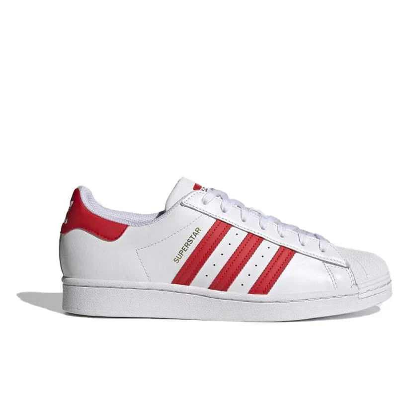 Sneakers Super Star Cloud White / Vivid Red