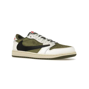 Sneakers Jordan Retro 1 Low x Travis Scott Medium Olive