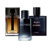 3 Parfums Sauvage Dior, Bleu de Chanel & Dior Homme Intense (PAYEZ 1 OBTENEZ 3)