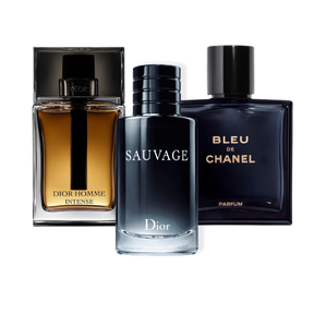 3 Parfums Sauvage Dior, Bleu de Chanel & Dior Homme Intense (PAYEZ 1 OBTENEZ 3)