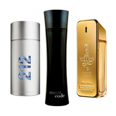 3 Parfums Armani Code, Paco Rabanne One Million & 212 Men NYC (PAYEZ 1 OBTENEZ 3)