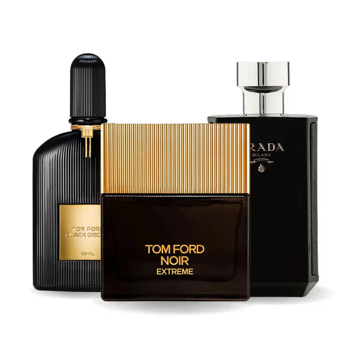 3 Parfums Tom Ford Black Orchid, Tom Ford Noir Extrême & Prada L’Homme Intense (PAYEZ 1 OBTENEZ 3)
