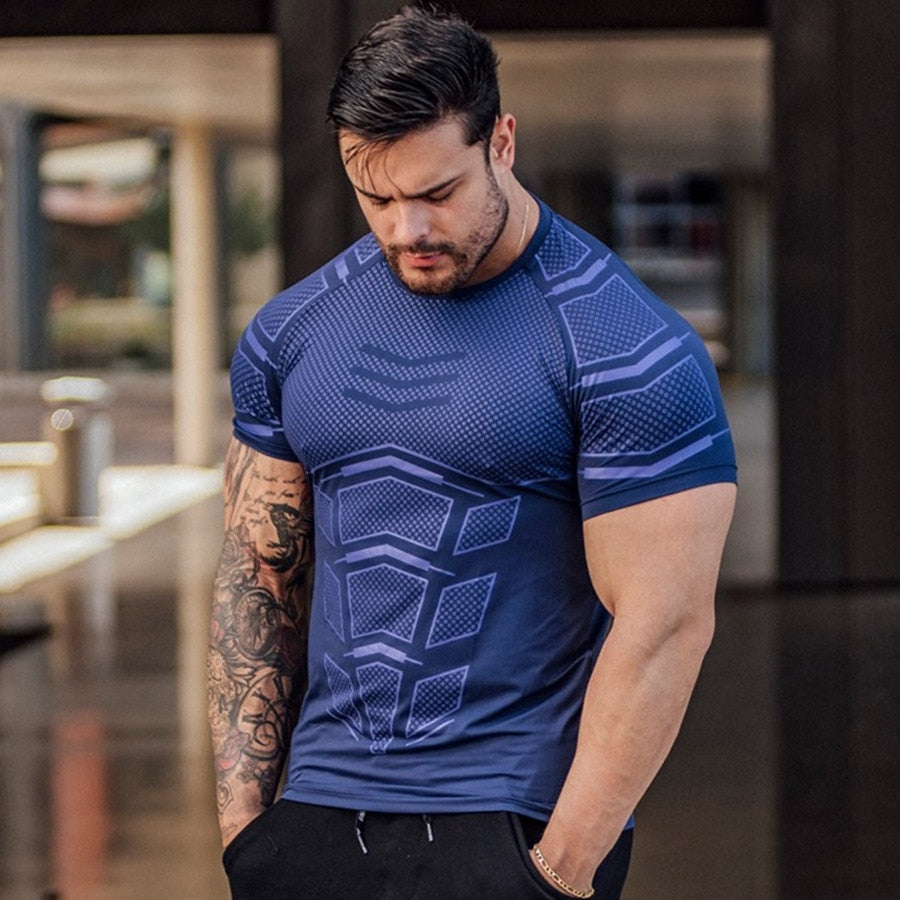 Camiseta Compression - Camiseta com Tecnologia Térmica e Compressão