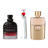 3 Parfums Gucci Guilty, Valentino Uomo Intense & Flower by Kenzo (PAYEZ 1 OBTENEZ 3)