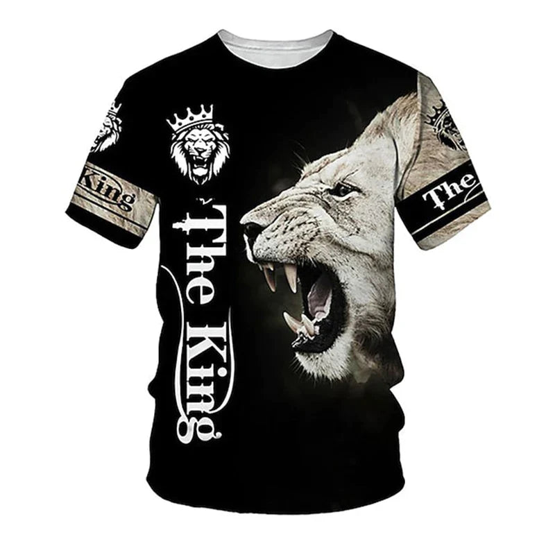 Camiseta Lion 3D - Tecnologia Dry Premium