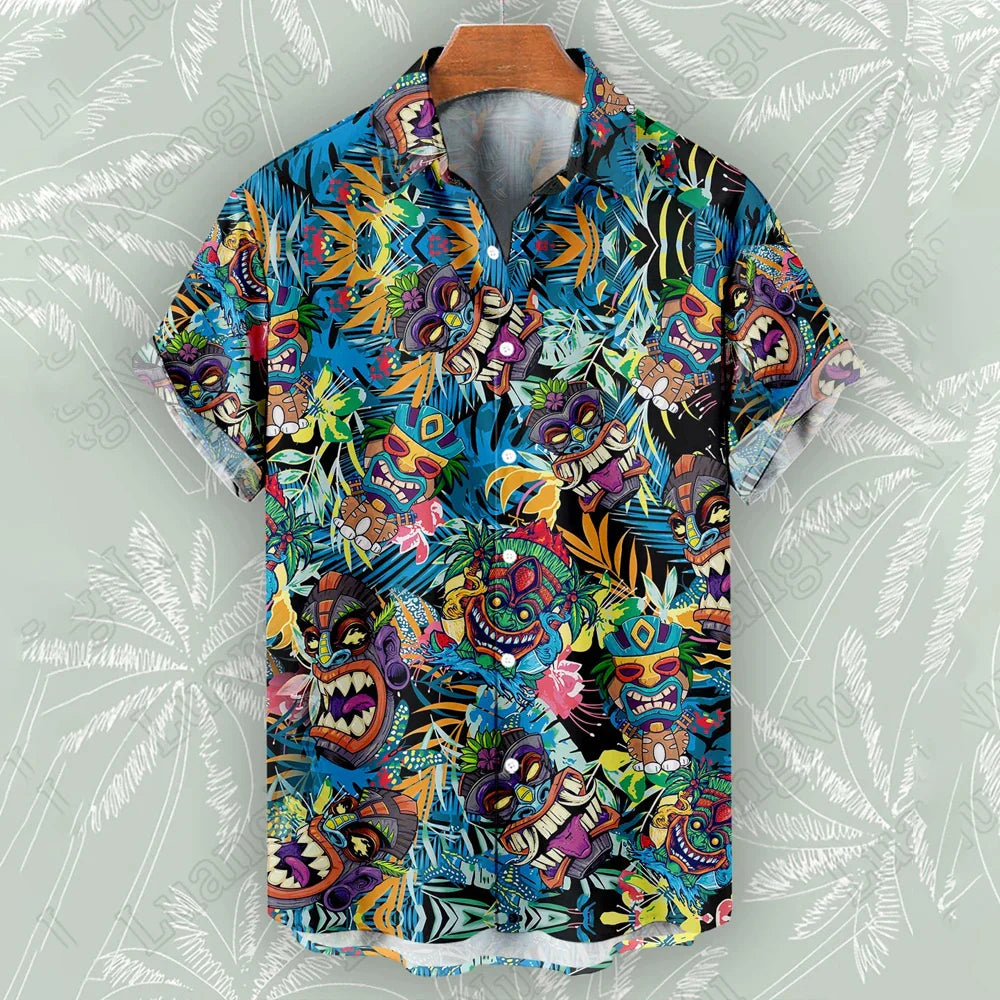 Camisa Havaiana -Tropicalidade Elegante