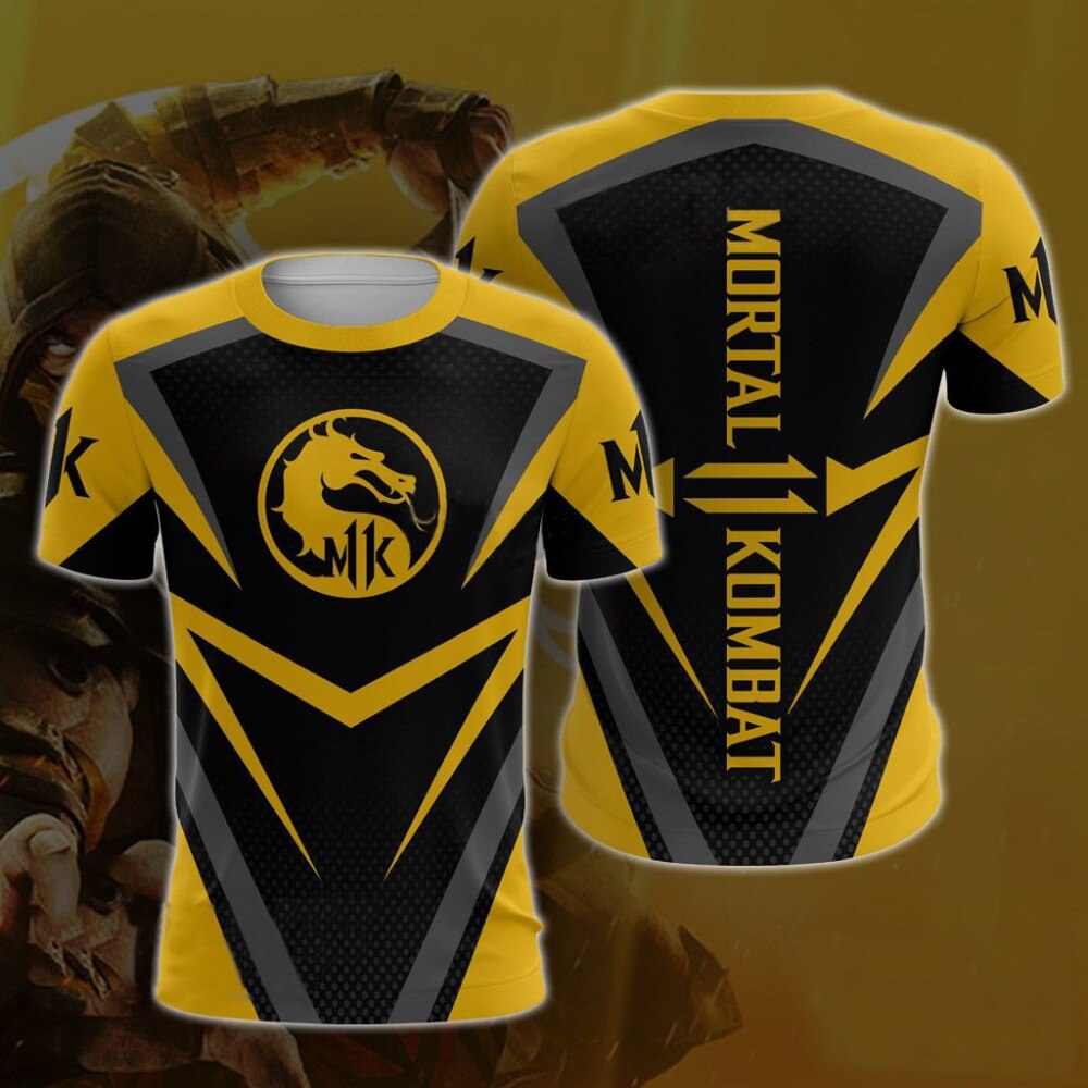 Camiseta Mortal Kombat - Desenhos Vibrantes e Exclusivos