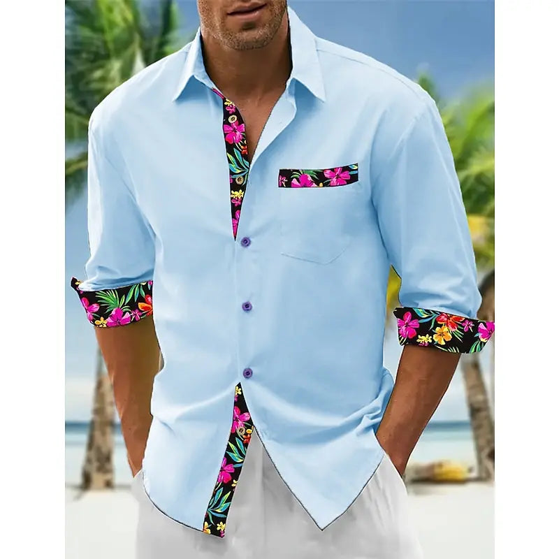 Camisa Floral - Estampa Vibrante e Exclusiva