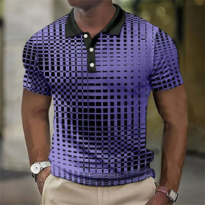 Camisa Polo Dimension 3D - Design Inovador em Três Dimensões