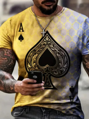 Camisa Poker 3D - Conforto e Artes Exclusivas