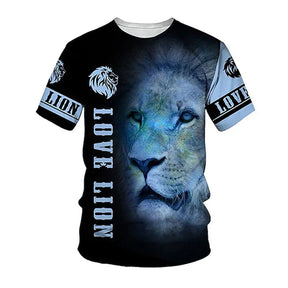 Camiseta Lion 3D - Tecnologia Dry Premium