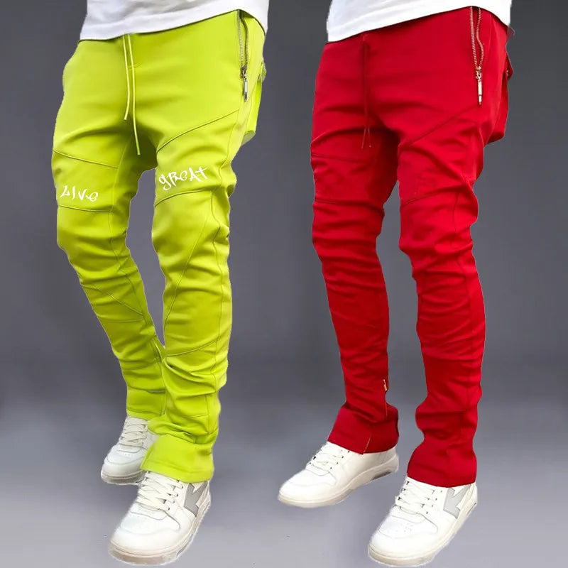 Pantalons de sport aux couleurs vives