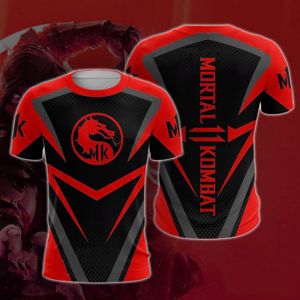 Camiseta Mortal Kombat - Desenhos Vibrantes e Exclusivos