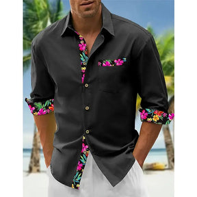 Camisa Floral - Estampa Vibrante e Exclusiva