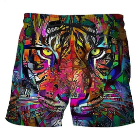 Short Animal Print - Conforto Elegante para o Dia a Dia