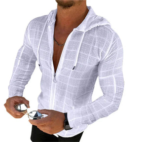 Camisa Manga Longa com Capuz - Estilo Descontraído e Confortável