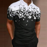 Camisa Polo Geometric 3D - Estilo e Inovação em Cada Detalhe