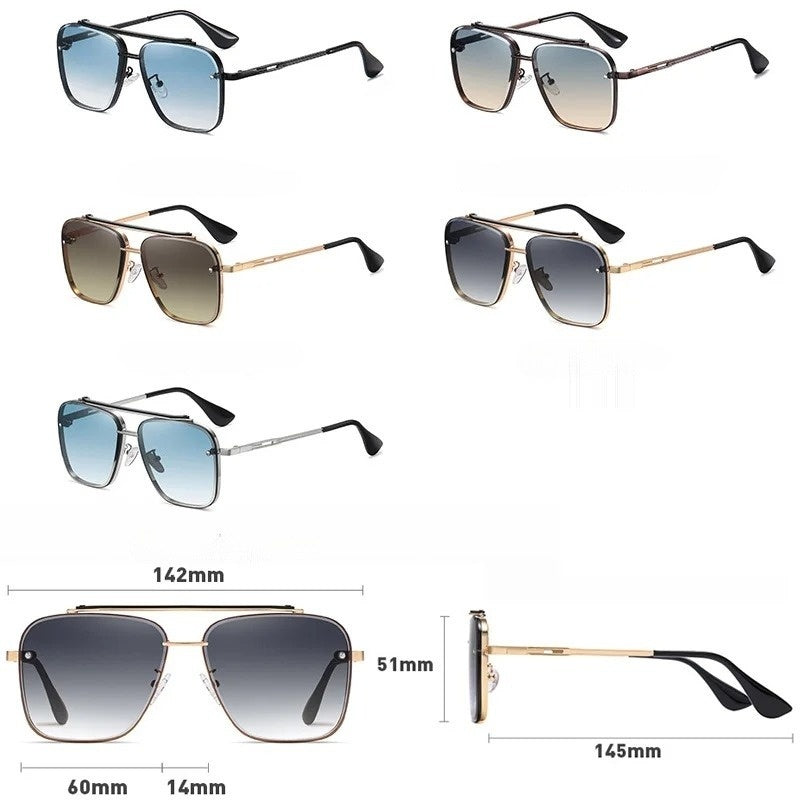 Lunettes de luxe dégradées