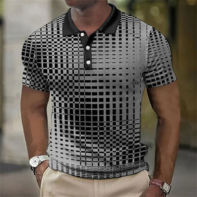 Camisa Polo Dimension 3D - Design Inovador em Três Dimensões