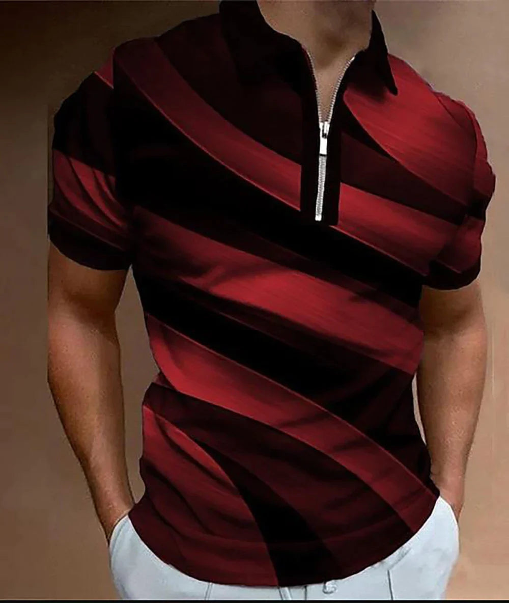 Camisa Polo Spiral 3D - Estampa Tridimensional Exclusiva