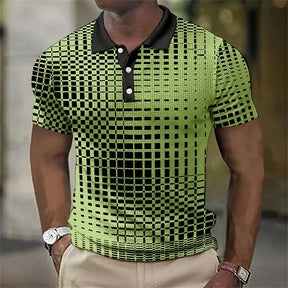 Camisa Polo Dimension 3D - Design Inovador em Três Dimensões