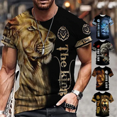 Camiseta Lion 3D - Tecnologia Dry Premium