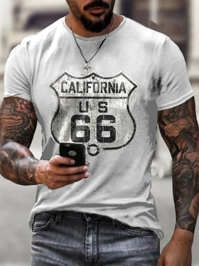 Camisa  Motor Route 66 - Logo Exclusivas