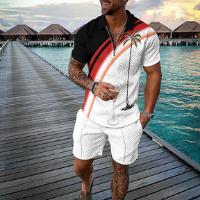 Conjunto Polo Tropical - Camisa + Short