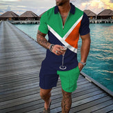 Conjunto Polo Contrast - Camisa + Short