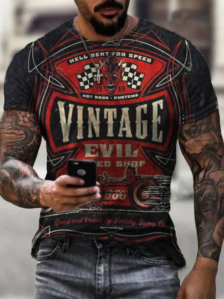 Camisa  Motor Never Die - Logo Exclusivas