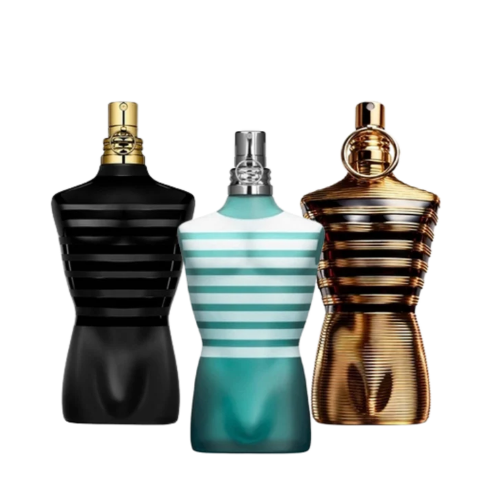 3 Parfums Jean Paul Gaultier LE MALE, Jean Paul Gaultier LE MALE PARFUM et Jean Paul Gaultier LE MALE ELIXIR (PAYEZ 1, OBTENEZ 3)