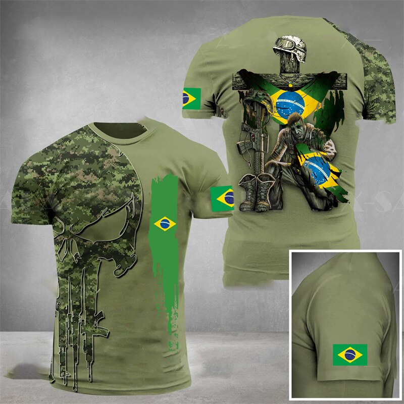 Camiseta Tatic Brasil - Expressão Cultural