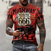 Camisa  Motor Route 666 - Logo Exclusivas