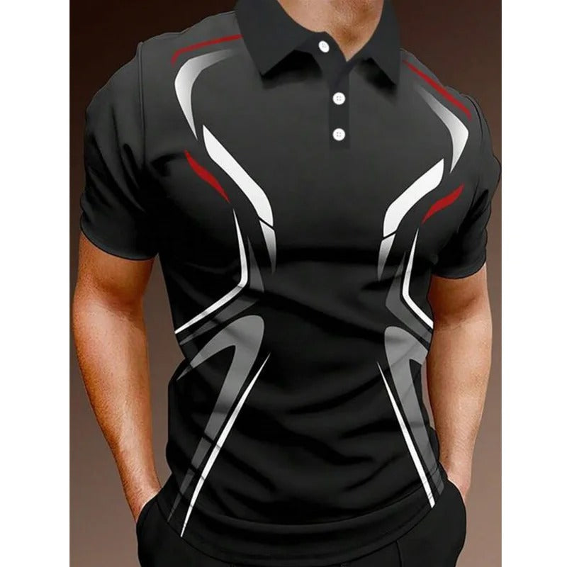 Camisa Polo Premium 3D - Estampa Tridimensional Exclusiva