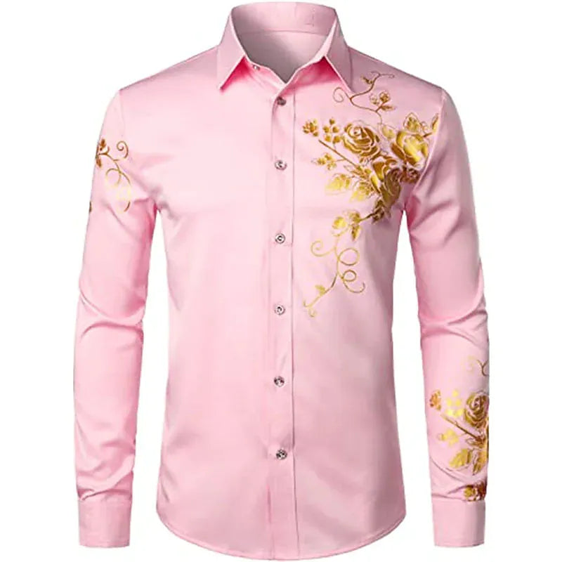 Camisa Social Print