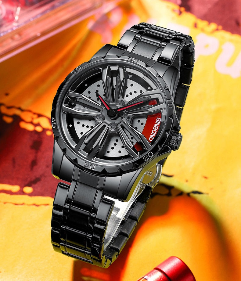 Horloge de roue de sport