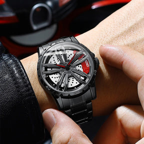 Horloge de roue de sport