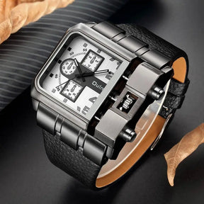 Horloge 3D carrée