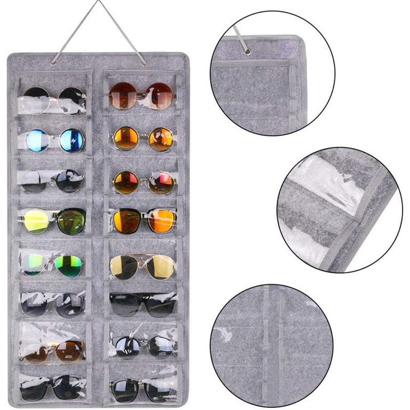 Etui à lunettes 16 pochettes