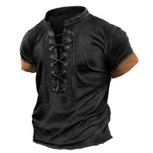 Chemise à col en V croisé