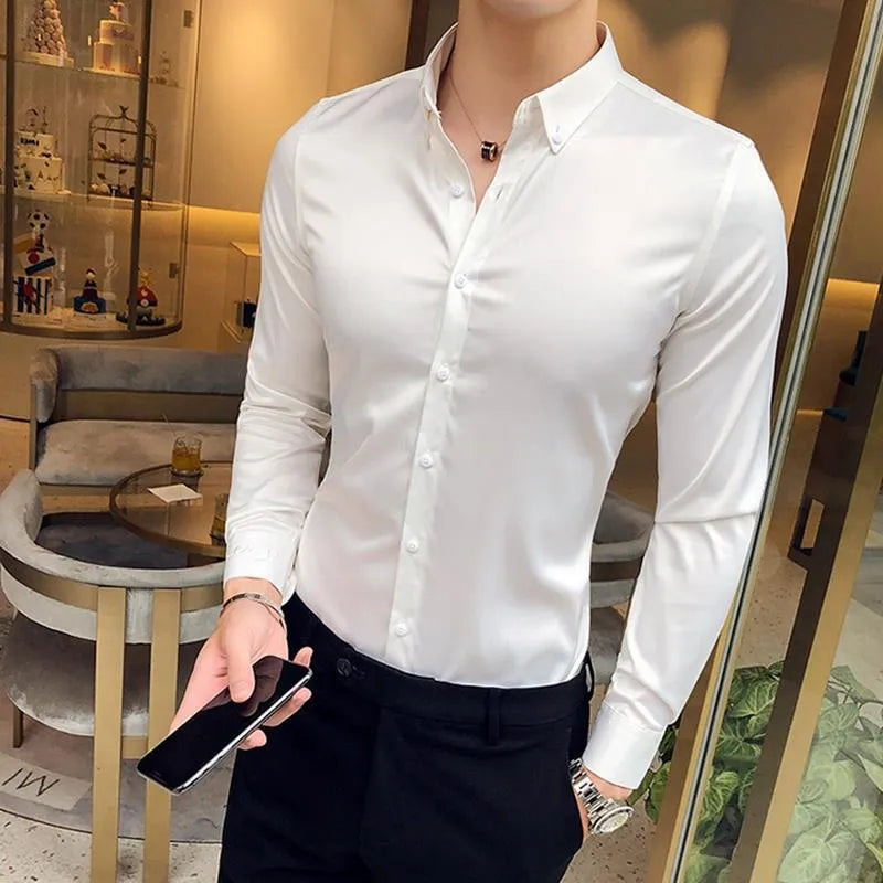 Chemise habillée de luxe haut de gamme