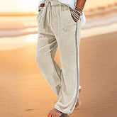 Pantalon bohème en lin