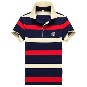 Polo rayé haut de gamme